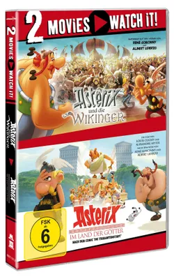 Produktbild von Asterix und die Wikinger/Asterix im Land der Götter [2 DVDs]