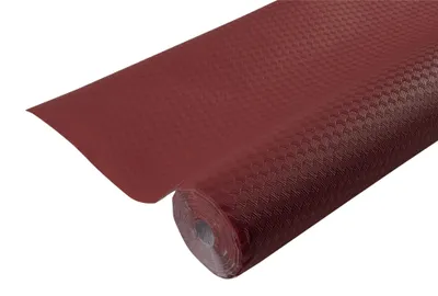 Wegwerptischdecke Papier geprägt 20x1,18 m Rot