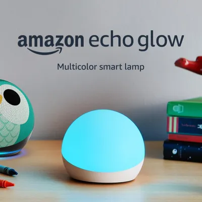 Image de Lampe intelligente multicolore Amazon Echo Glow