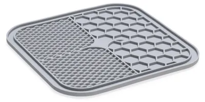 Image de Tapis à lécher 20x20cm gris KAR