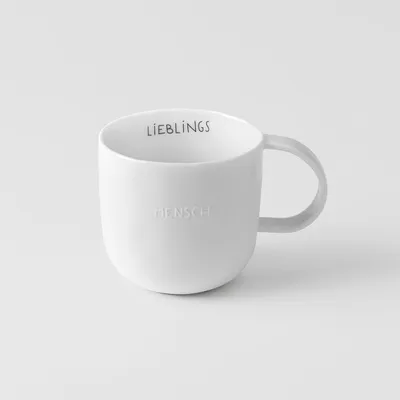 Produktbild von Räder Guten Morgen Tasse Lieblings- mensch 300ml 12x8,5x8cm