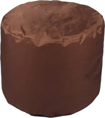 Produktbild von Sitzhocker rund ca. 50 x 40 cm,  Dunkelbraun