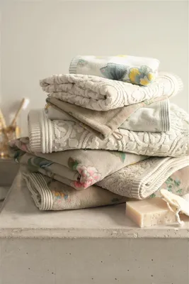 Produktbild von Pip Studio 100% Baumwolle, terry velour, 500 GSM Frotteeware Good Evening White 70X140 70 x 140 cm 1 Duschtuch Weiß