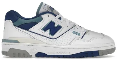 Obrázok produktu pre New Balance 550, biela a modrá farba – veľkosť EU 38