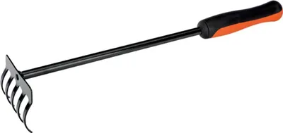 Obrázek produktu pro Bahco hrábě na úpravu okrajů trávníku s dvousložkovou násadou, 440 mm