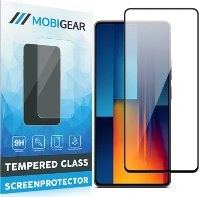 Produktbild von Mobigear Premium  POCO M6 Panzerglas Gehärtetes Glas Displayschutz - Hüllenfreundlich