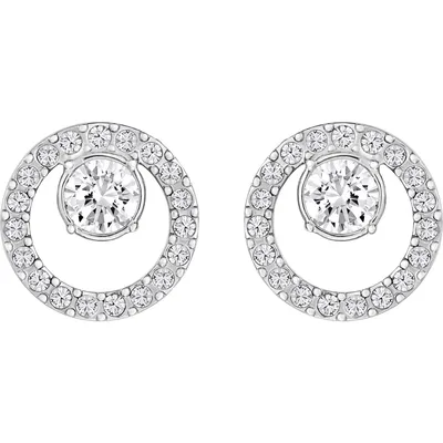 Produktbild von Swarovski CREATIVITY:OHRSTECKER CIR SMALL CRY/RHS CREATIVITY:PIERCED EARRINGS CIR SMALL CRY/RHS 5201707