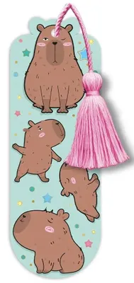 Produktbild von Lesezeichen mit Kapibaralogo