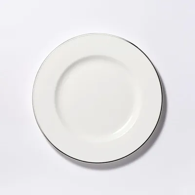 Produktbild von Teller flach 26,5 cm Platin Lane Classic Fine Bone