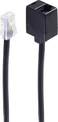 Produktbild von shiverpeaks BS70223-8/4 Telefonkabel 3 m Schwarz (BS70223-8/4)
