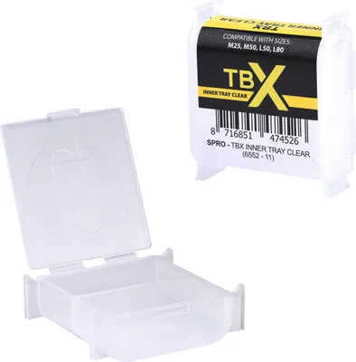 Produktbild von Spro Kunstköderboxen Zubehörbox TBX INNER TRAY CLEAR