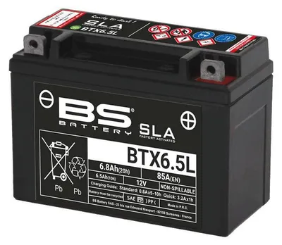 Produktbild von BS BATTERY SLA Wartungsfreie Batterie Werkseitig aktiviert - BTX6.5L