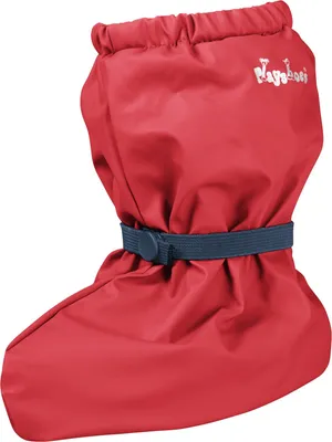 Produktbild von Playshoes Regenfüßling Regenfüßlinge mit Fleece-Futter, verschiedene Farben,  Standard 100 408911 Unisex-Baby Krabbelschuhe Rot Medium