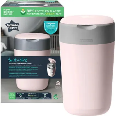 Zdjęcie produktu dla TOMMEE TIPPEE Windeleimer "Twist&Click" Sangenic 617447 5010415510020
