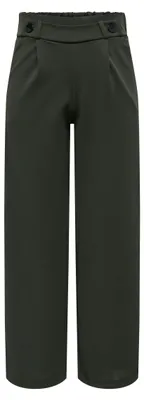 Immagine prodotto di Pantaloni lunghi da donna JdY, modello Jdygeggo, linea Jrs Noos, colore: torba/dettagli: bottoni neri, taglia XXL