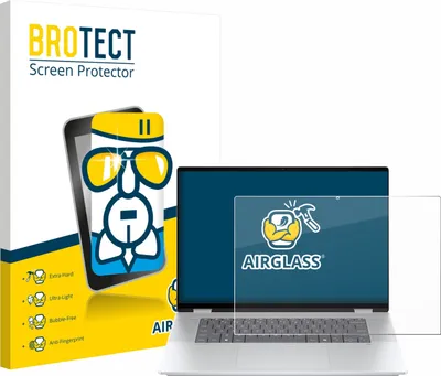 Produktbild von BROTECT Schutzglas für HP OmniBook X Flip 16-aX Schutzfolie Panzer Folie Glas Display Schutz klar