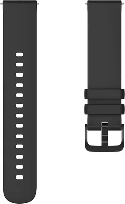 Produktbild von INF Realme Band 2 Armband, Weiches Silikon-Ersatzarmband Schwarz
