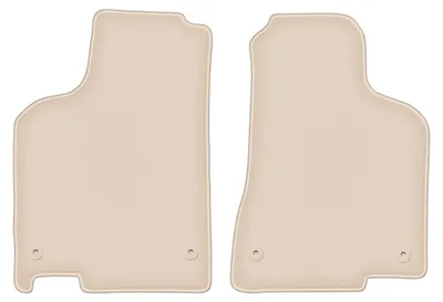 Produktbild von DURBAN Beige Velours-Fußmatten vorne für Volkswagen Lupo 3L Schrägheck (1997-2005)