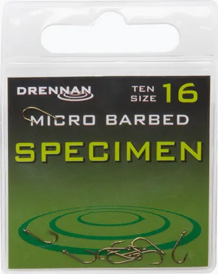 Produktbild von Drennan Specimen Silberhaken HESP016