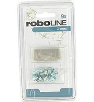 Image de Blister de 9 lames pour robots Honda Miimo 300, 310, 500, 520, HRM300 et HRM500. Remplace la pièce d'origine 06511-vp7-31.