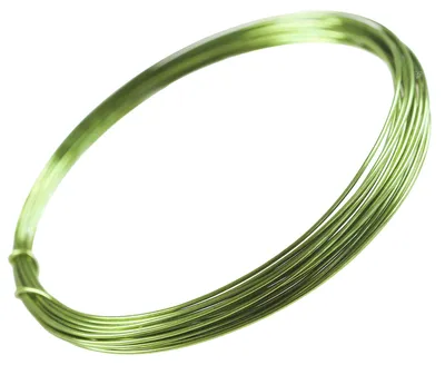Aluminiumdraht, 1 mm hellgrün