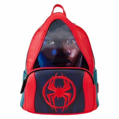 Image de Plecak Loungefly Marvel Spider-Verse Miles Morales z kapturem 26cm
