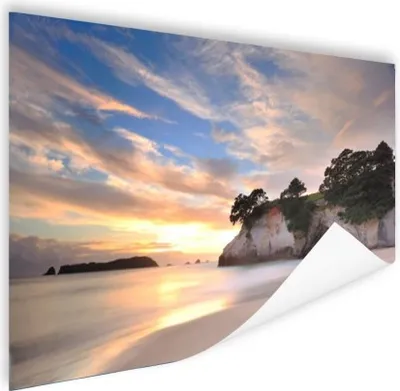 Produktbild von MuchoWow® Poster Kathedralenbucht Neuseeland Fotodruck 180x120 cm - Fotoplakat