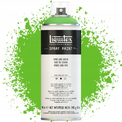 Produktbild von Liquitex Vivid Lime Green Acrylsprayfarbe 400ml Hochpigmentiert