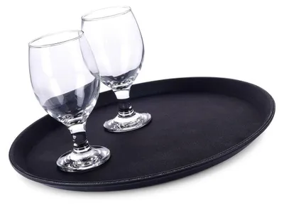 Zdjęcie produktu dla Taca do serwowania antypoślizgowa kelnerska 35 cm