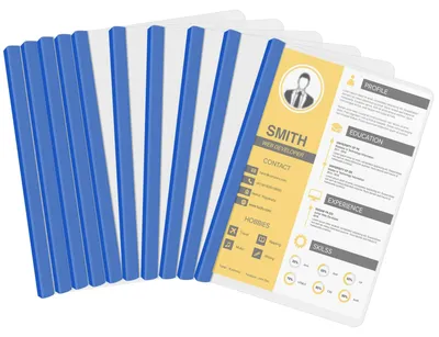 Image de Lot de 10 pochettes transparentes pour documents A4