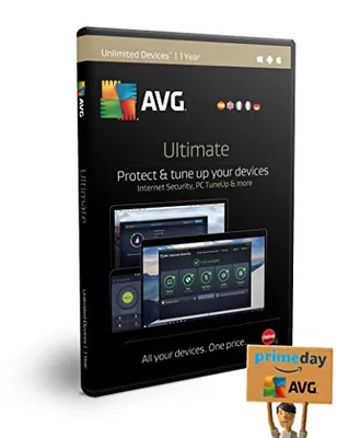 Produktbild von AVG Ultimate 2017 | Unbegrenzt | 1 Jahr