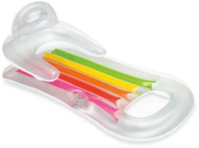 Obrázek produktu pro Lehátko nafukovací s opěradlem Intex 58802 bílá