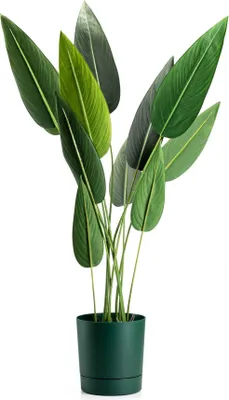 Zdjęcie produktu dla HowHomely | Doniczka Azalia - 22 cm - Avocado green - Doniczki - Odporna na warunki atmosferyczne, zintegrowana podstawka