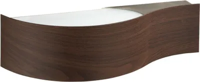 Produktbild von Massive Wandleuchte 332327410, Oberfläche, 1 Glühbirne(n), E14, 2700 K, IP20, Holz