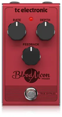 Produktbild von TC Helicon BLOOD MOON PHASER: Vintage-Pedal mit 4-stufigem
