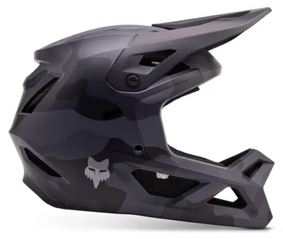 Produktbild von FOX Kids Bike Fullface Helm Rampage black camo YM