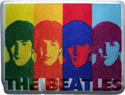 Produktbild von The Beatles Colour Head Shots Aufbügler