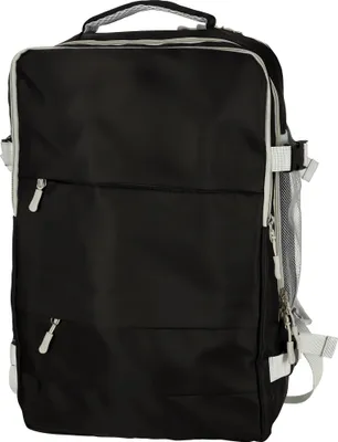 Produktbild von Reise-Rucksack für Flugreisen, wasserdicht, mit USB-Anschluss, 45x16x28 cm, schwarz