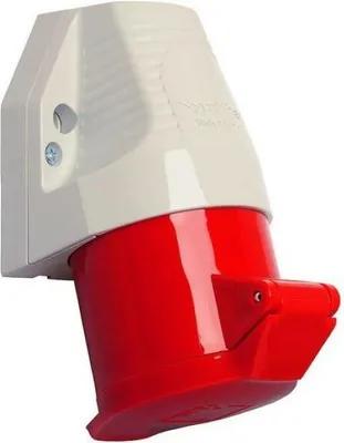 Obrázok produktu pre Walther WANDSTECKDOSE AUßENBEFESTIGUNG (32A 5P 400V 6H IP44)