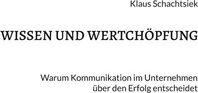 Produktbild von Wissen und Wertschöpfung