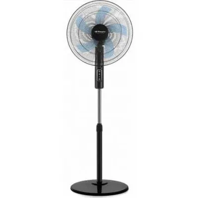 Zdjęcie produktu dla Orbegozo SF 1140, Wentylator domowy z łopatkami, Czarny, Podłoga, 40 cm, Przyciski, Prąd przemienny