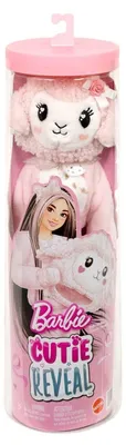 Zdjęcie produktu dla Barbie Cutie Reveal JJP66, Lalka modowa, Damski, 3 lat(a), Dziewczyna, 303 mm, Wielobarwny