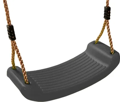 Image de KANGUI Balançoire en plastique pour aire de jeux - Gris