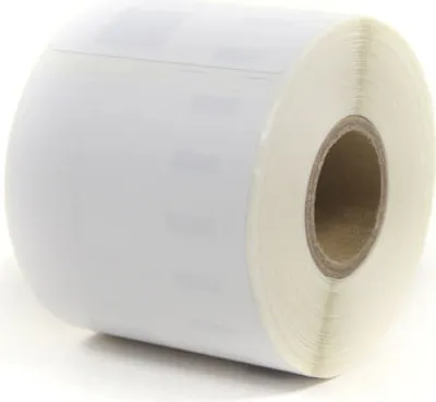 Image de JetWorld Étiquettes de remplacement Dymo LW noir sur blanc 54*70mm LW 99015 (S0722440) 320 pièces/paquet