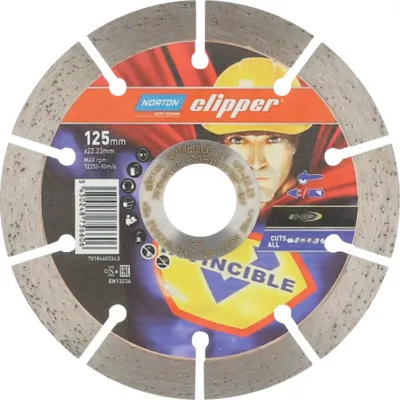 Image de Norton Clipper Diamanttrennscheibe Mr. Invincible Universal 125 x 22, 70184603343