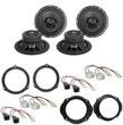 Produktbild von ESX HORIZON HZ-62 Koaxial Einbauset für Ford Focus 2 C-Max Kuga vorne hinten
