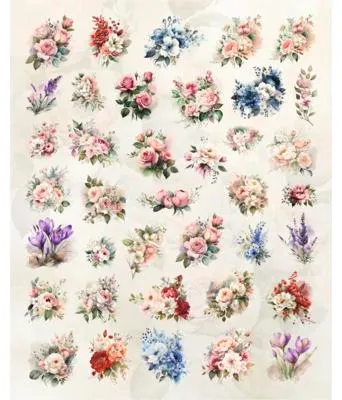 Produktbild von Ministicker Blumensträuße 38-tlg.
