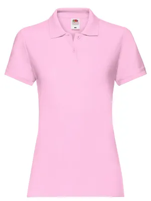 Immagine prodotto di Fruit of the Loom - Polo "Premium" da donna LT1877 (M) (rosa chiaro)