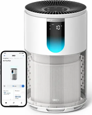 Obrázok produktu pre Inteligentný vzduchový čistič 539S, CADR 269 m³/h, HEPA filter, pre miestnosti do 55 m², biela farba