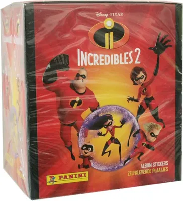 Zdjęcie produktu dla Panini - Iniemamocni - Seria 2 - Naklejki kolekcjonerskie - 1 display (36 torebek)
